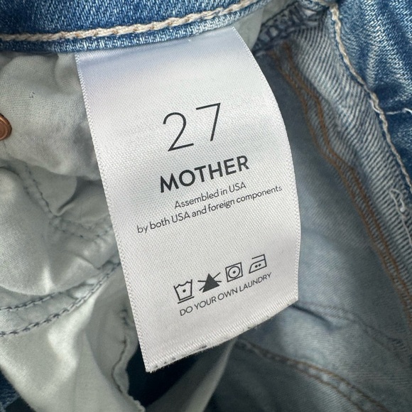 MOTHER THE TOMCAT THE CONFESSION SIZE 27 JEANS  B3051 - Picture 6 of 7